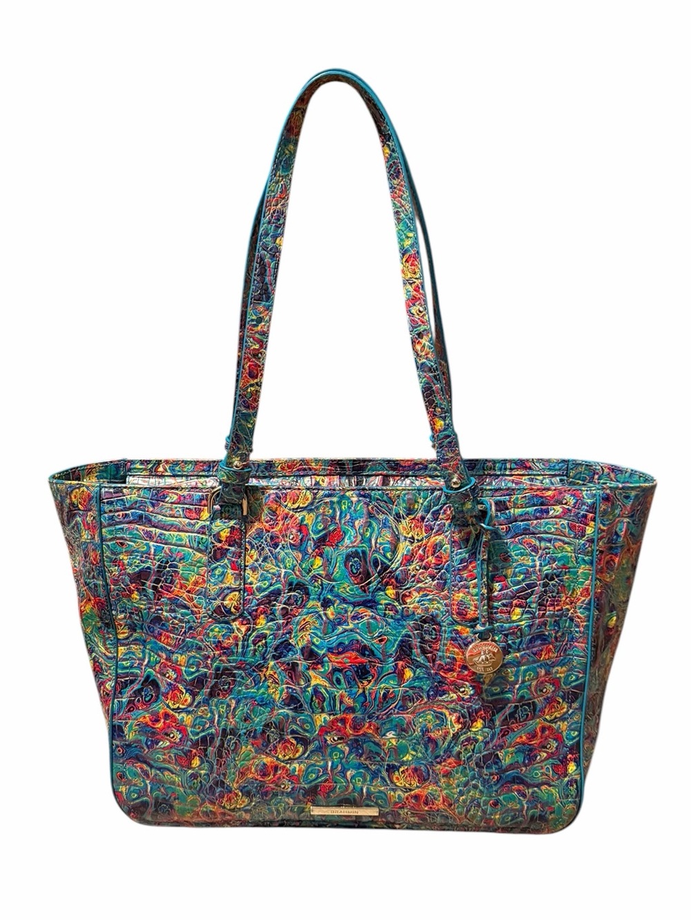 Brahmin Ashlee Tote in "Blue Ammolite"